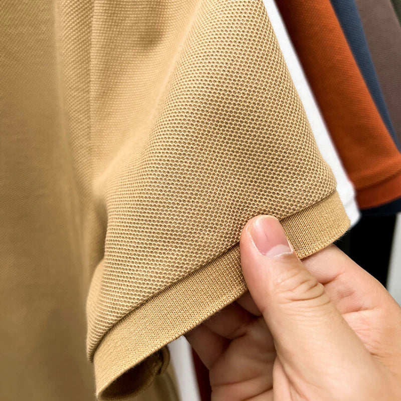 DOLF® Breathable Cotton Polo – Short Sleeve Tee