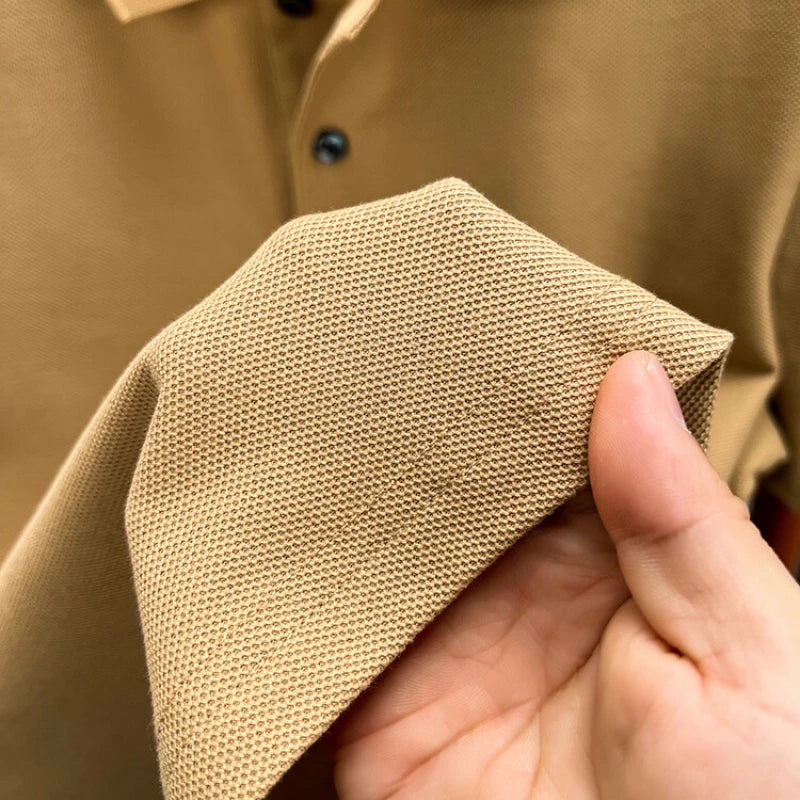 DOLF® Breathable Cotton Polo – Short Sleeve Tee